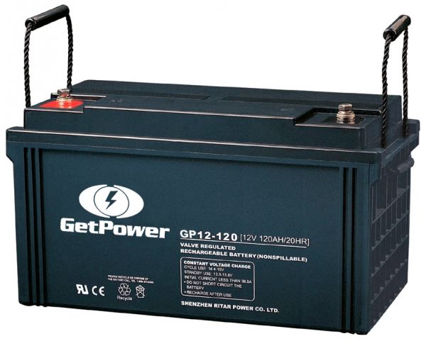 bateria Estacionária Get Power 12v 120ah