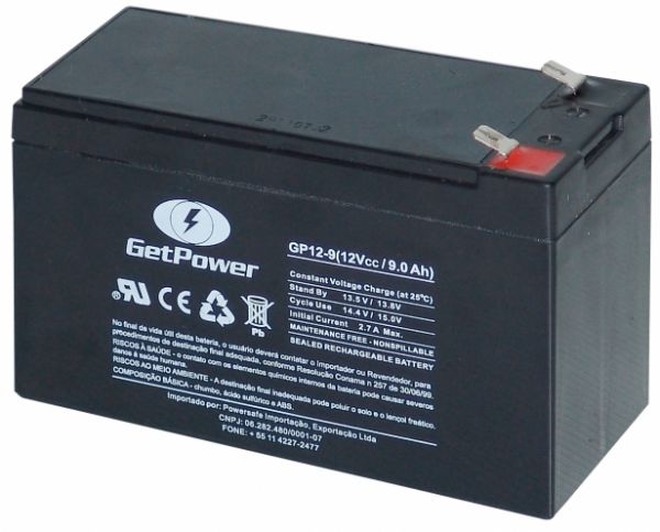 Bateria Get Power 12v 9ah VRLA